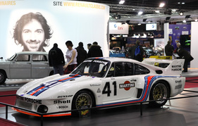 Porsche 935 (1977) - auf dem Stand von Porsche, wo 50 Jahre 911 gefeiert wurden (Rétromobile 2013)