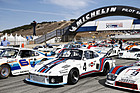 Porsche 935 (1977) - zusammen mit Artgenossen - Porsche Rennsport Reunion 2018