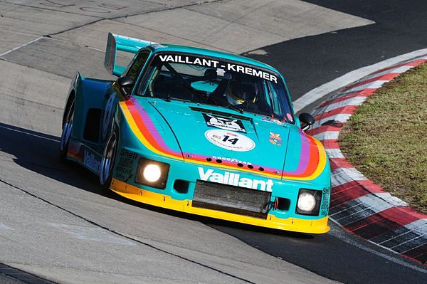 Image: Porsche 935 K2 Vaillant (1977) - back at the start of the AVD OGP 2013