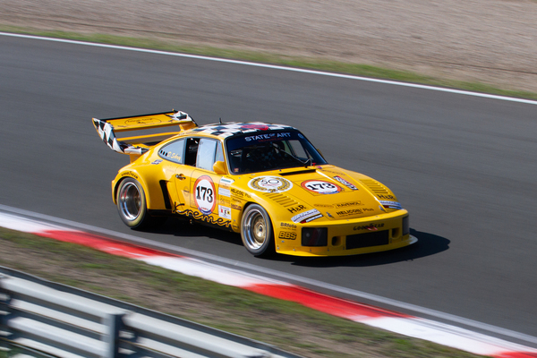 Porsche 935 K3 (ca.1978) in der Kategorie NK GTTC am Historic Grand Prix Zandvoort 2018