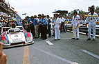 Image: Porsche 936/77 (1977) - 2.06.1977 - 24 Hours of Le Mans: Jürgen Barth, Hurley Haywood and Jacky Ickx in a 936/77 (No. 4), 1st place overall.