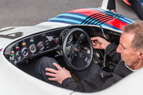 Porsche 936/77 Spyder (1977) an der Porsche Soundnacht 2016 - erste Checks