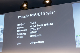 Porsche 936/81 Spyder (1981) - - an der Porsche Soundnacht