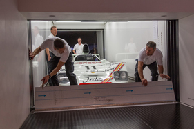 Porsche 936/81 Spyder (1981) - auf dem Weg zur Bühne - an der Porsche Soundnacht