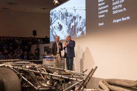 Porsche 936/81 Spyder (1981) - auf der Bühne - an der Porsche Soundnacht