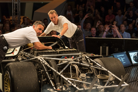 Porsche 936/81 Spyder (1981) - hinten offen - an der Porsche Soundnacht