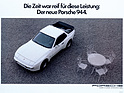 Porsche 944 (1981) - Werbeplakat - die Zeit war reif für diese Leistung