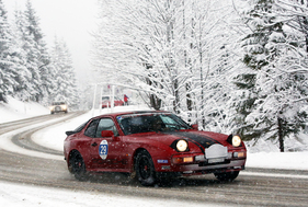 Porsche 944 (1982) - am Winter-RAID 2015