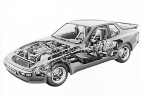 Porsche 944 (1982) - durch den 944 durchgeblickt