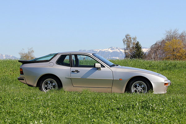 Porsche 944 (1983) - schöne Silhouette - geerbt vom Vorgänger 924