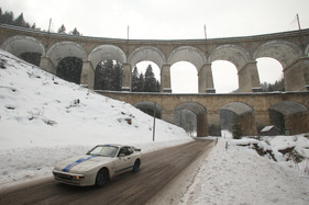 Porsche 944 (1984) - an der Aflenzer Winterclassic 2013