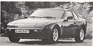 Porsche 944 2,5-Liter  - 163  PS  (DIN) Benzineinspritzung