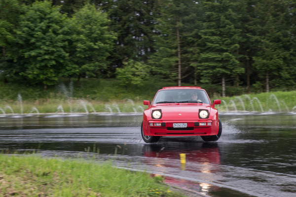Porsche 944 S (1987) – beim TCS-Fahrtraining für Oldtimer
