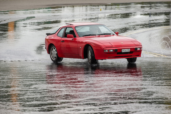 Porsche 944 S (1987) – beim TCS-Fahrtraining für Oldtimer