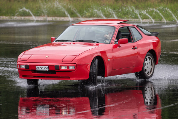 Porsche 944 S (1987) – beim TCS-Fahrtraining für Oldtimer