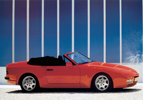 Porsche 944 S2 Cabrio (1989) - Werbeplakat