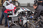 Porsche 956 (1982) an der Porsche Soundnacht 2016 - Warmup