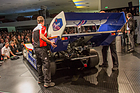 Porsche 956 (1982) an der Porsche Soundnacht 2016 - Zusammenbau