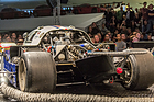 Porsche 956 (1982) an der Porsche Soundnacht 2016 - offenes Heck