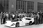 Image: Porsche 956 (1983) - The first 956 for a customer in the racing department in Weissach