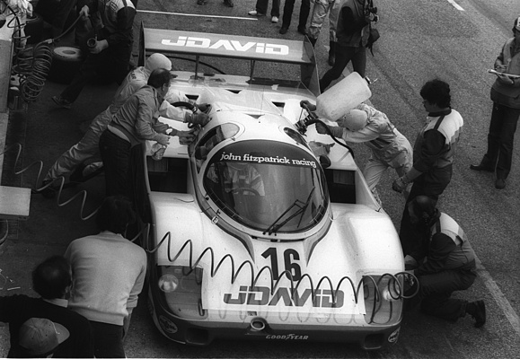 Porsche 956 (1983) - Tankstopp bei den 1000 km von Monza