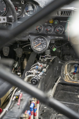 Porsche 959 (1986) - Blick ins Cockpit des Dakar-Rallye-Autos