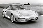 Porsche 959 (1987) – Der 911 der Zukunft: Die pausbackige Front nimmt den 993 vorweg