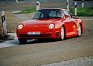 Porsche 959 (1987) – Versuchsfahrt mit Walter Röhrl am Steuer