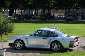 Porsche 959 (1988) - Allradantrieb, Doppelturbo, 450 PS - das Machbare in den Achtzigerjahren - Classic-Gala Schwetzingen 2018