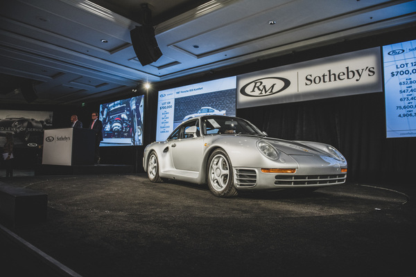 Porsche 959 Komfort (1987) - verkauft als Lot 129 an der RM/Sotheby's-Amelia-Island-Versteigerung am 6./7. März 2020