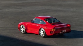 Porsche 959 Komfort (1988) - als Lot 130 an der Broad Arrow Porsche Auction with Air|Water 2024