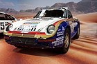 Porsche 959 Paris-Dakar (1986) – in der Ausstellung "Porsche Driven by Dreams"