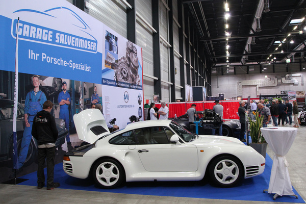 Porsche 959 beim Porsche-Spezialisten - Swiss Classic World Luzern 2019
