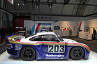 Image: Porsche 961 (1986) - ,racing car with four-wheel drive, on the Porsche stand (Retro Classics Stuttgart 2018)