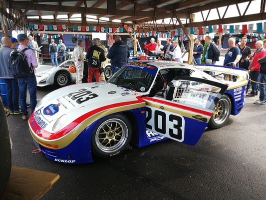 Porsche 961 (1986) am Historic Grand Prix Zandvoort 2018