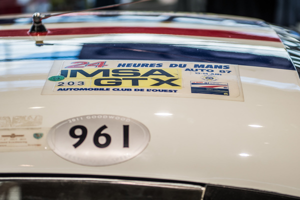 Porsche 961 - das Originalfahrzeug von Claude Haldi von Le Mans 1987 - Motorworld Classics Bodensee 2018