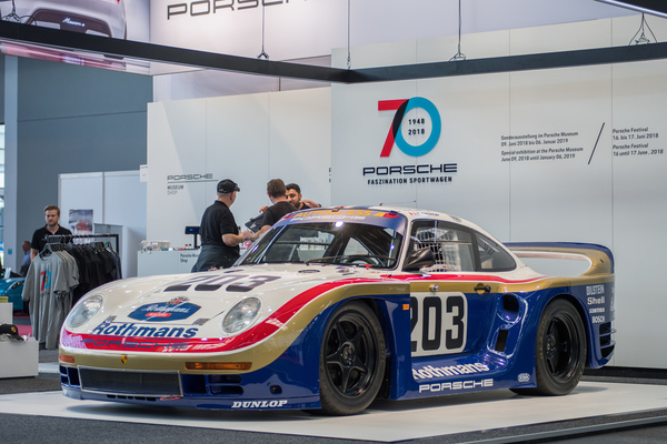 Porsche 961 - das Originalfahrzeug von Claude Haldi von Le Mans 1987 - Motorworld Classics Bodensee 2018