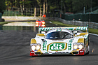 Porsche 962 (1989) Tic Tac an der Spa Classic 2015 im Feld der Gruppe C Fahrzeuge