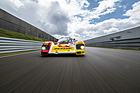 Image: Porsche 962 C (1987) - On the run-in and test track in Weissach.