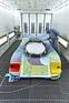 Porsche 962 C (1987) – Bei den Lackierarbeiten.