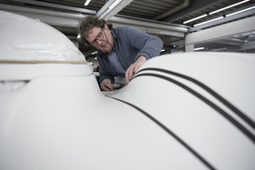 Porsche 962 C (1987) – Rob Powell ist auch über drei Jahrzehnte später für das Livery Design des 962 C verantwortlich.