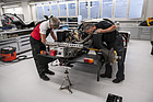 Image: Porsche 962 C (1987) - Dismantling and removal of the 962 C.