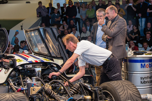 Porsche 962 C (1987) - an der Porsche Sound Nacht 2014