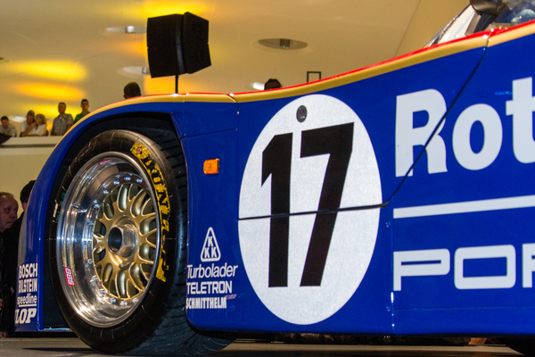 Porsche 962 C (1987) - an der Porsche Sound Nacht 2014