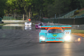 Porsche 962 CK6 (1987) Layton House an der Spa Classic 2015 im Feld der Gruppe C Fahrzeuge