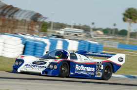 Porsche 962 Rothmans (1988) am SVRA Spring Vintage Classic in Sebring 2014