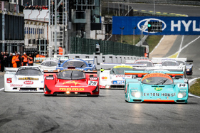 Porsche 962C Leyton House (1988) an der Jarama Classic 2016 Porsche 962C Leyton House (1988) an der Jarama Classic 2016
