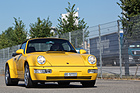 Porsche 964 C2 - als Cabriolet - am 2. TCS Youngtimer und Classictreffen in Pratteln im Jahr 2016
