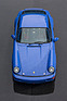 Porsche 964 Carrera 2 Cup (1991) - man beachte die Befestigungspunkte der beiden Rückspiegel - asymmetrisch