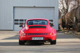 Porsche 964 WTL (1994) - die Rückspiegel überragen das Heck nur knapp